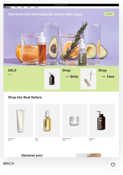 Squarespace Store